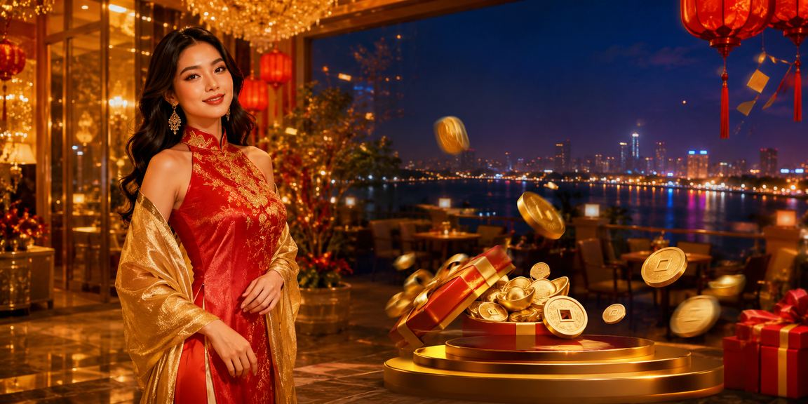 Người dùng Hà Nội trong trang phục áo dài truy cập trung tâm trợ giúp trên điện thoại