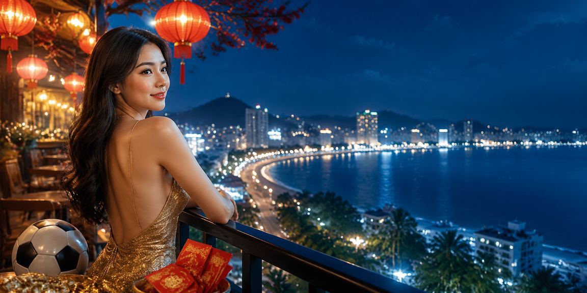 Fan bóng đá xem phân tích kèo tại quán cà phê ven biển Vũng Tàu
